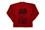 Sacrificial Longsleeve Shirt- Deep Red