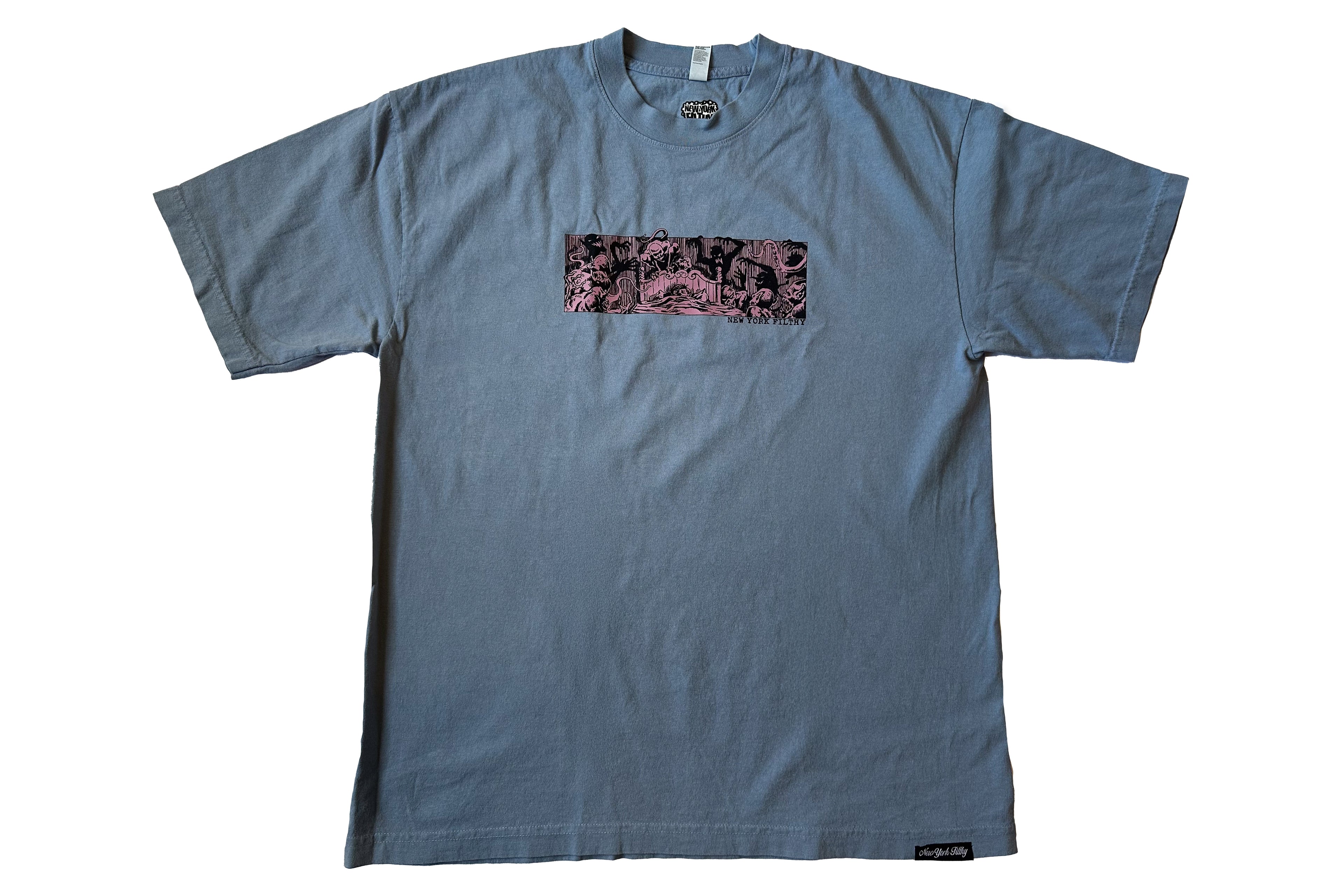 Nightmares Tee - Clear Blue