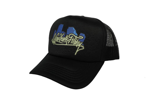 City Trucker Hat - Black