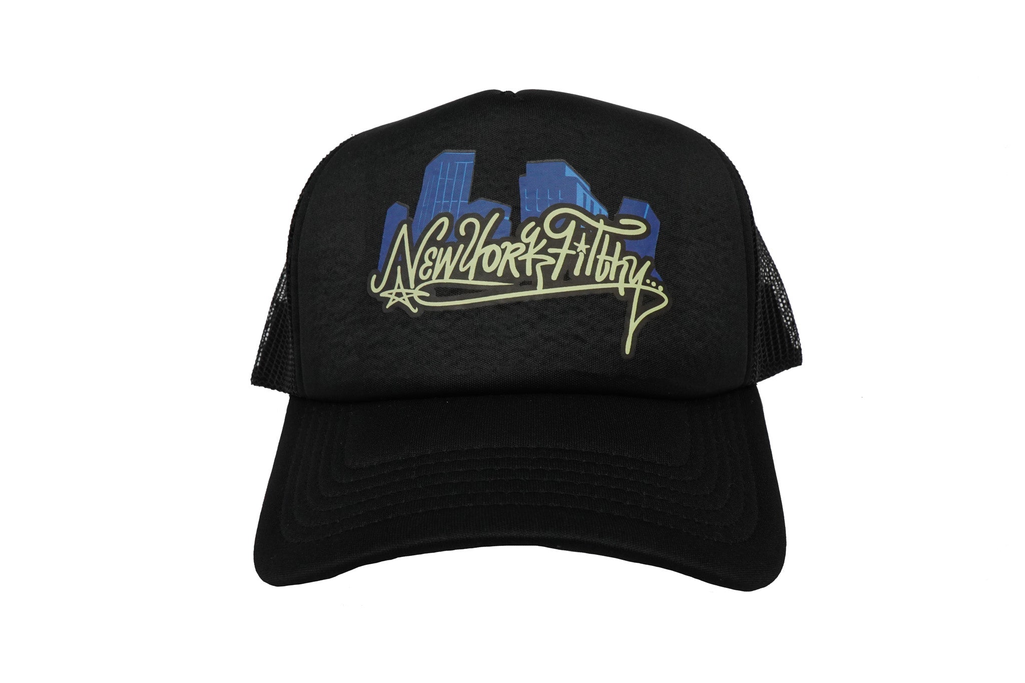City Trucker Hat - Black