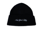 Script Gauge Beanie - Black