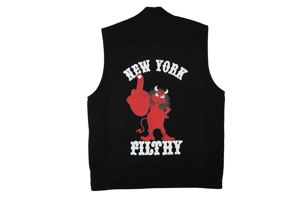 Devil Work Vest - Black