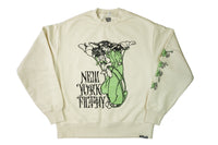 Fleur Crewneck- Ecru