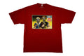 Gas Masks Tee - Dark Red
