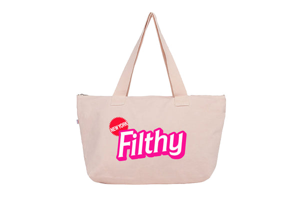 Fantastic Carry All Zip Bag - Light Pink
