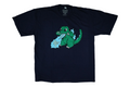 Lizard Tee - Navy