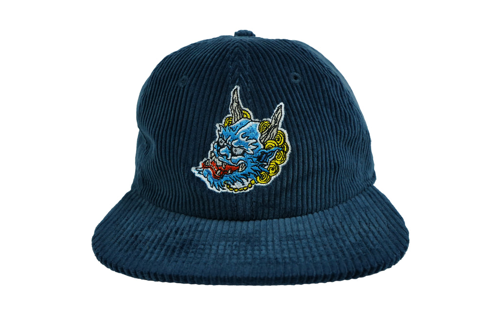 Oni 6 Panel Hat - Petrol Blue