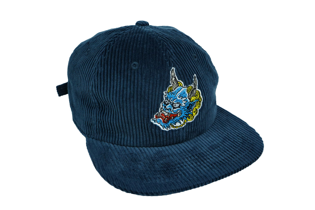 Oni 6 Panel Hat - Petrol Blue