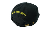 Owl 5 Panel Hat - Black