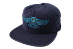 Owl 5 Panel Hat - Navy