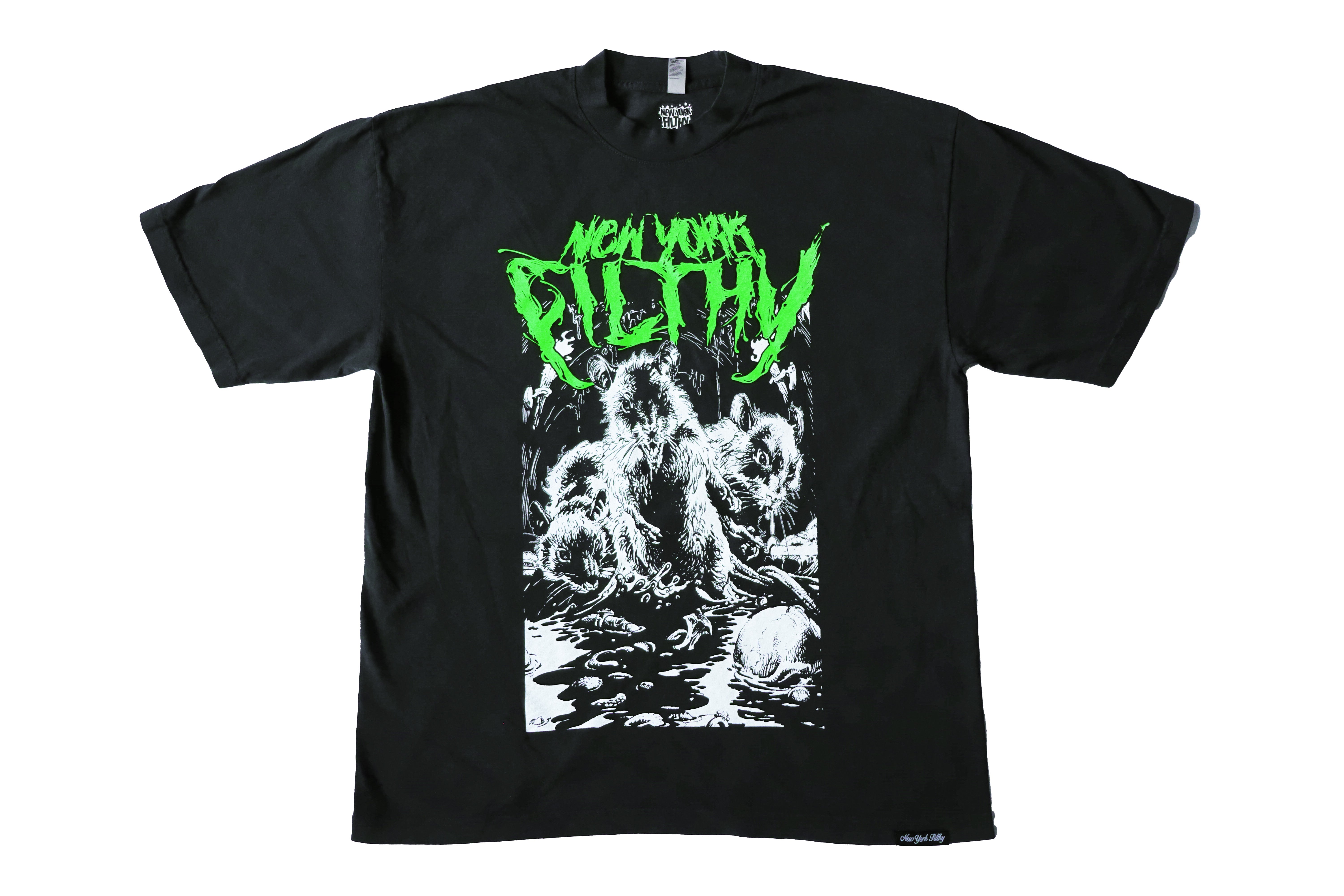 Rats Tee - Black – New York Filthy