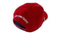 Wolf 5 Panel Hat - Red